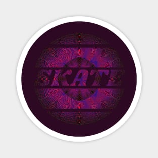 Skate explosion Magnet